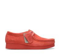 Clarks Damen WallabeeEVO Sneaker, Coral Suede, 38 EU