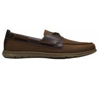 Clarks Flexway 2Eye Mens Navy Nubuck, 10