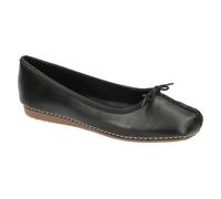 Clarks Freckle Ice Ballerina schwarz - Größe 37