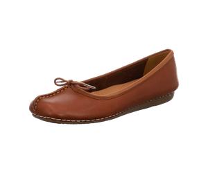 Clarks FRECKLE ICE für Damen, braun, Größe 39 EU / 6 UK