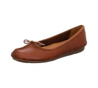 Clarks Freckle Ice Womens White Leather, 7.5