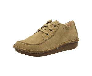 Clarks FUNNY DREAM für Damen, grün, Größe 38 EU / 5 UK