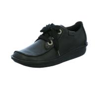 Clarks Damen Funny Dream Brogue, Black Leather, 38 EU