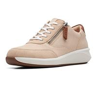 Clarks Damen Un Rio Zip Sneaker, Navy Combi, 37.5 EU