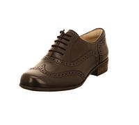 Clarks Originals Damen Derby Hamble Oak Schwarzes Leder Größe 37 (EU) / UK 4