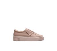Clarks Damen Mayhill Walk Sneaker, Light Pink Lea, 42 EU