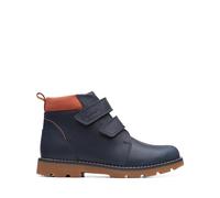 Clarks Heath Strap K Combat Boot, Navy, 30 EU