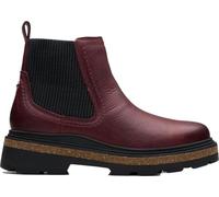Clarks - - Hencroft Step Wp-Stiefel für Damen, Kolorit Burgundy Leather, Größe: 35.5 EU