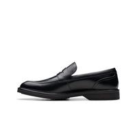 Clarks - Slipper Aldwin Step - schwarz - Größe 42 1/2