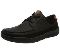 Clarks Herren Ashcombe Craft Oxford-Schuh, Black Leather, 45 EU