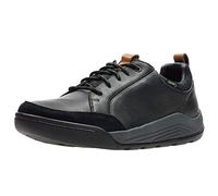 Clarks Herren AshcombeBayGTX Derbys, Schwarz (Black Leather), 42.5 EU