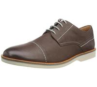 Clarks Herren Atticus Lt Cap Oxford, Dunkelbraune Lea, 42 EU