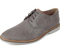 Clarks Herren Atticus Ltlace Oxford, Grau Nubuk, 41.5 EU