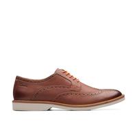 Clarks Herren AtticusLTLimit Oxford, Dark Tan Lea, 41 EU