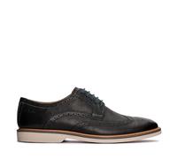 Clarks Herren AtticusLTLimit Oxford, Black Leather, 41 EU