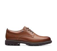 Clarks Herren BatcombeTieGTX Oxford, Brown Leather, 41 EU