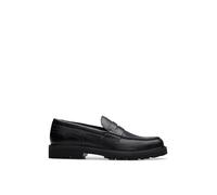 Clarks Herren Berwick Lo Shoes, Black Leather, 44 EU