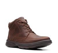 Clarks Herren Bradley Mid Ankle Boot, Brown Tumb, 42 EU