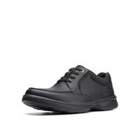 Clarks Herren Bradley Vibe Oxford, Schwarz gewalkt, 47.5 EU Weit