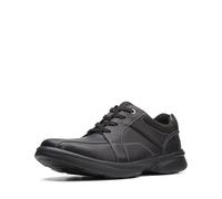 Clarks Herren Bradley Walk Oxford, Schwarz gewalkt, 43 EU