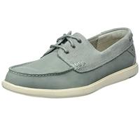 Clarks Herren Bratton Boat Boat Shoe, Aqua Nubuck, 39.5 EU