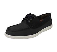 Clarks Herren Bratton Boat Boat Shoe, Navy Nubuck, 41.5 EU