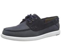 Clarks Herren Bratton Boat Boat Shoe, Navy Nubuck, 41.5 EU