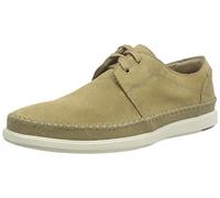 Clarks Herren Bratton Lo Boat Shoe, Sand Suede, 40 EU