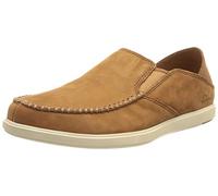Clarks Herren Bratton Slip Hausschuh, Dunkelbrauner Nubuk, 44.5 EU