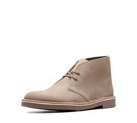 Clarks Herren Bushacre 2 Chukka-Stiefel, Braungrau-Taupe Suede, 40 EU