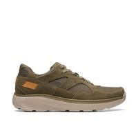Clarks Herren ChartLite Tor Sneaker, Dark Olive Combi, 42 EU
