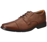 Clarks Herren Clarkslite Cap Oxford, Tan Leather, 46 EU