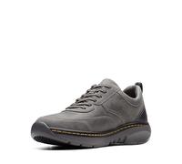 Clarks Herren Clarkspro Lace Oxford, Dunkelgraues Leder, 42 EU