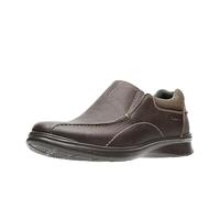 Clarks Herren Cotrell Step Slipper, Schwarz ölig, 43 EU Weit