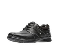 Clarks Herren Cotrell Walk Oxford, Schwarzes Öliges Leder, 47.5 EU