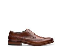 Clarks Herren Craftjames Tip Tissu Oxford, Havane, 46 EU