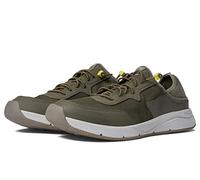 Clarks Herren Davis Low Sneaker, Olivgrüne Kombi, 42 EU