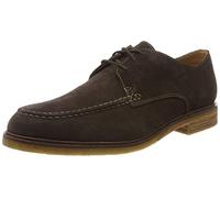 Clarks Herren Derbys, Braun (Dark Brown Suede), 43 EU