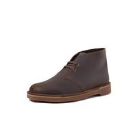 Clarks Herren Desert Boot Bushacre 3 Chukka-Stiefel, Dark Brown Lea, 44.5 EU