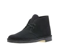 Clarks Herren Desert Boot Chukka-Stiefel, Black Suede 1, 39 EU