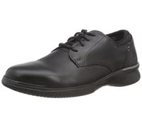 Clarks Herren Donaway Plain Oxford, Black Leather, 41 EU Weit