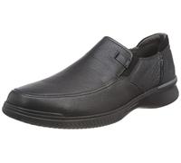 Clarks Herren Donaway Step Slipper, Black Leather, 41 EU