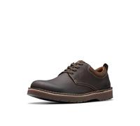 Clarks Herren Eastridge Low Oxford, Dunkelbraun, 9 UK Wide