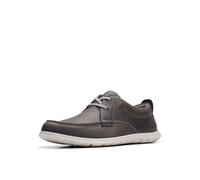 Clarks Herren Flexway Lace Bootsschuh, Light Grey Leather, 43 EU