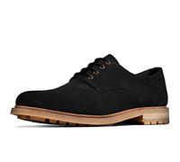 Clarks Herren Foxwell Hall Derbys, Schwarz (Black Sde), 41 EU