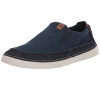 Clarks Herren Gereld Step Sneaker, Marineblau-Mix, 44.5 EU