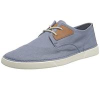Clarks Herren Gereld Tie Sneaker, Blue Textile, 41.5 EU