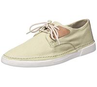 Clarks Herren Gereld Tie Sneaker, Sand Textile, 46 EU