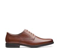 Clarks Herren Howard Walk Oxford-Schuh, Dunkelbraunes Leder, 43 EU