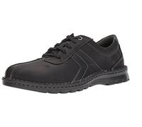 Clarks Herren Howard Walk Oxford, Schwarzes Leder, 44 EU